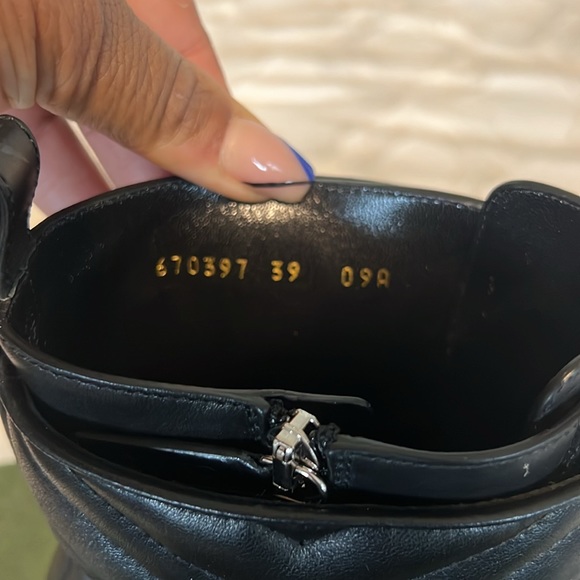 Gucci Black Boots size 39 - Picture 7 of 9
